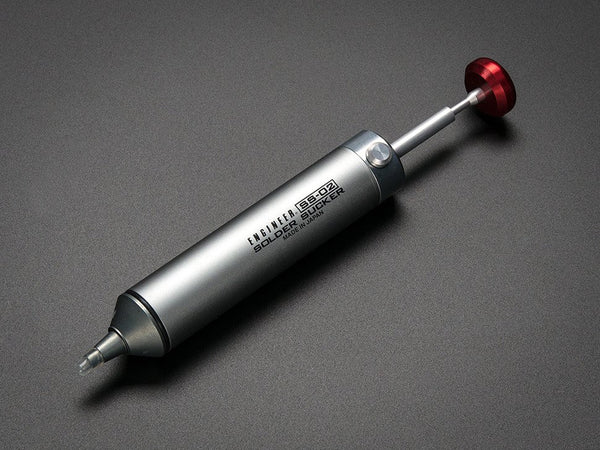Professional Silicone-Tip Solder Sucker - circuitrocks