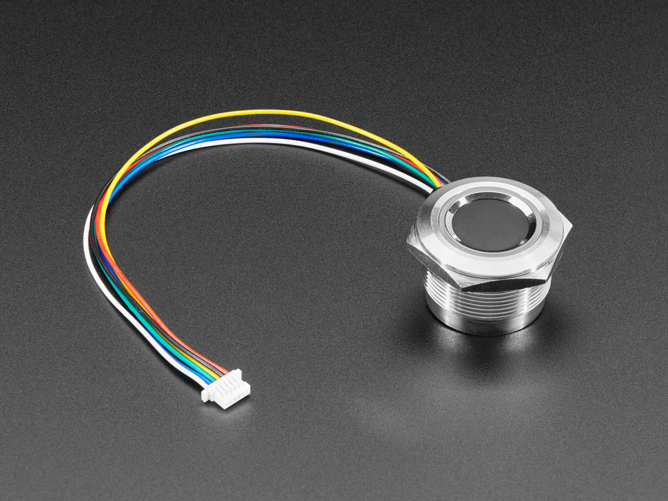 R503 New Circular Round Two-Color Ring Indicator LED Control DC3.3V MX1.0-6pin Capacitive Fingerprint Module Sensor Scanner - circuitrocks