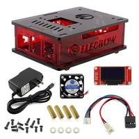 Raspberry Pi 3 Kit - Case, Charger, AC/DC Adapter, Fan, OLED - view 2
