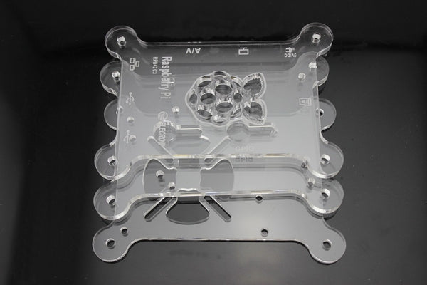 Raspberry Pi Acrylic Bracket Kit Spark Supercomputer Cluster - circuitrocks