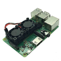 Raspberry Pi Ultimate Cooling Dual Fan - circuitrocks