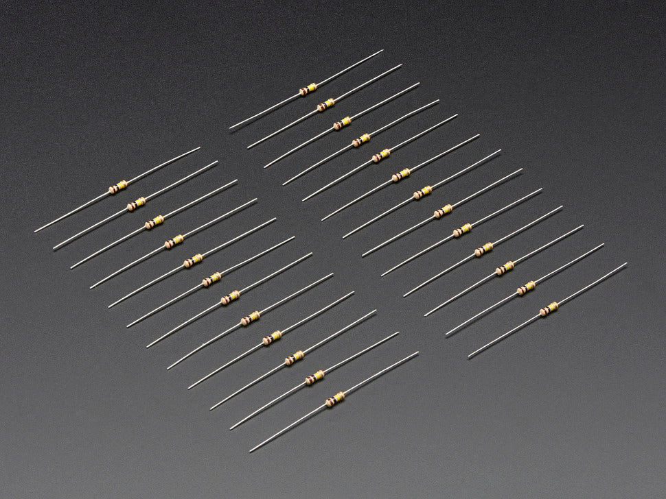 Resistor Through-Hole 100K ohm 5% 1/4W Pack of 10 - circuitrocks
