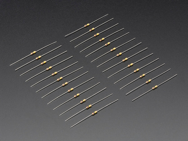 Resistor Through-Hole 100K ohm 5% 1/4W Pack of 10 - circuitrocks
