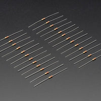 Resistor Through-Hole 2.2K ohm 5% 1/4W - Pack of 10 - circuitrocks