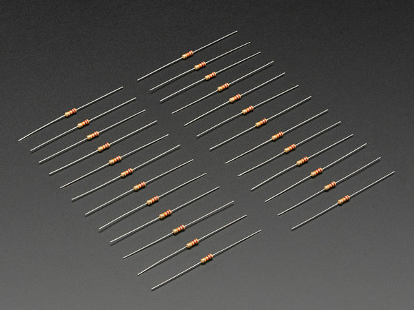 Resistor Through-Hole 22K ohm 5% 1/4W Pack of 10 - circuitrocks