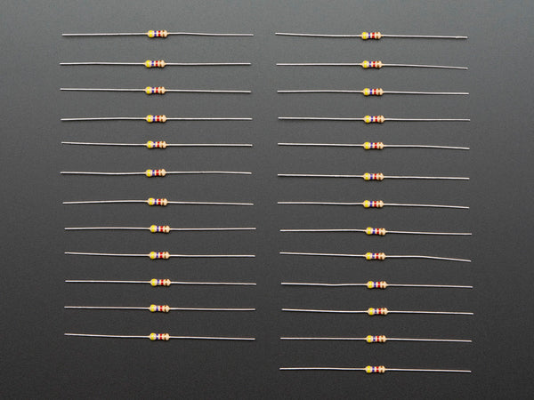 Resistor Through-Hole 4.7K ohm 5% 1/4W Pack of 10 - circuitrocks