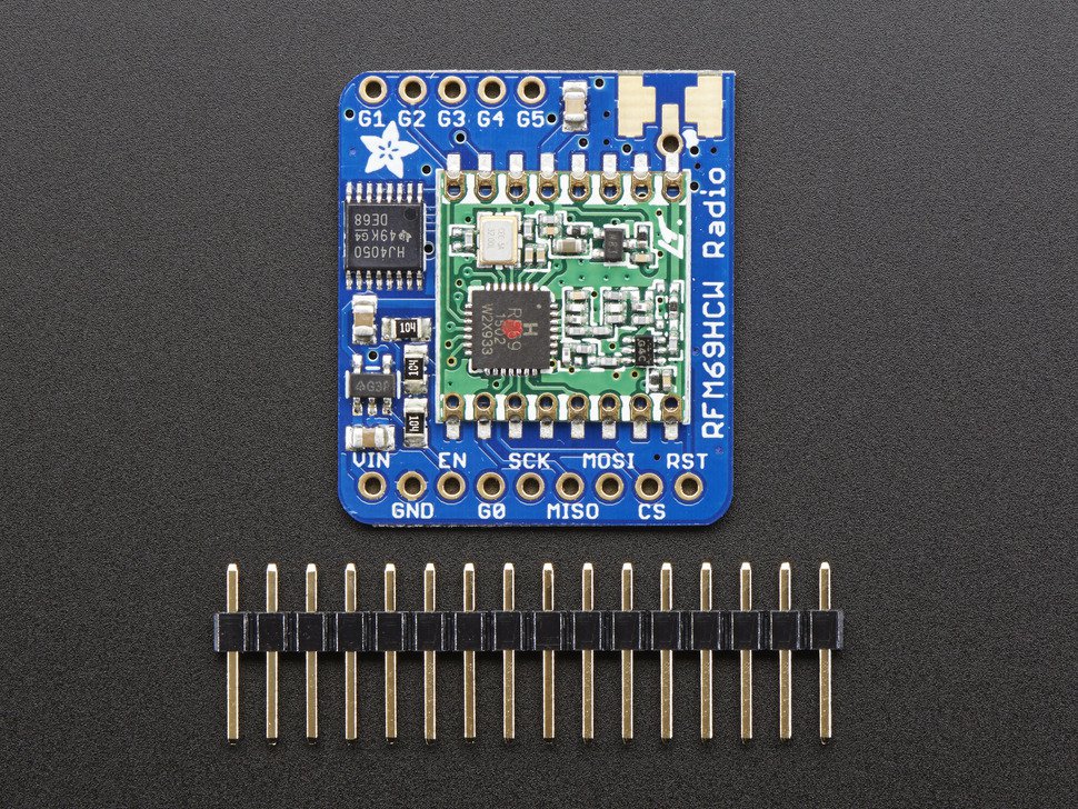 RFM69HCW Transceiver Radio Breakout 433 MHz Adafruit