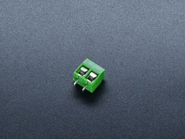 Screw Terminals 2Pin 5mm Pitch Green 5PCS - circuitrocks