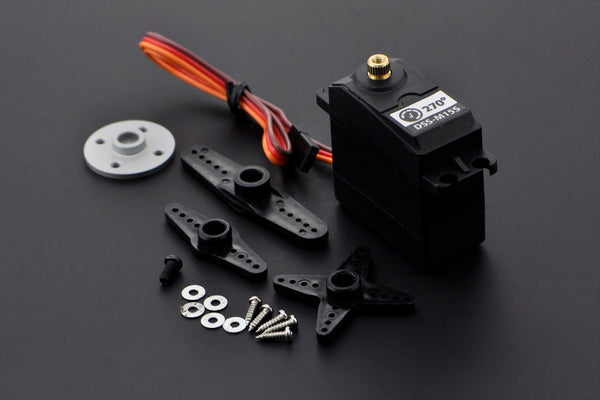 Servo DF Metal Geared 15Kg Standard 270° (DSS-M15S) - circuitrocks