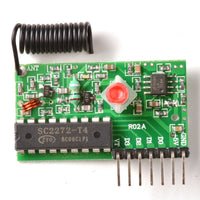 Simple RF L4 Receiver 315MHz - 4-Channel Latching Selector - view 2