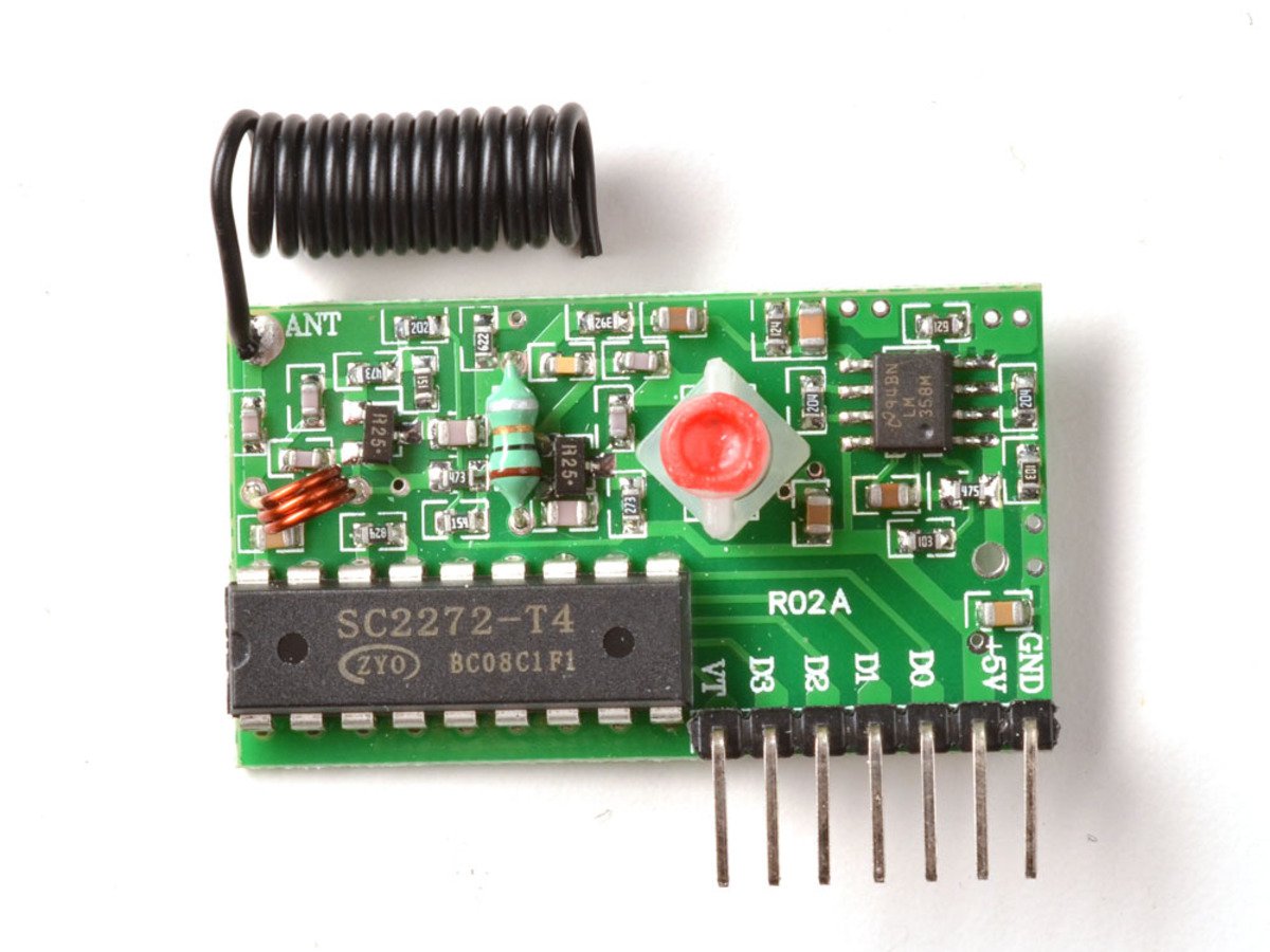 Simple RF L4 Receiver 315MHz Latching Selector Type
