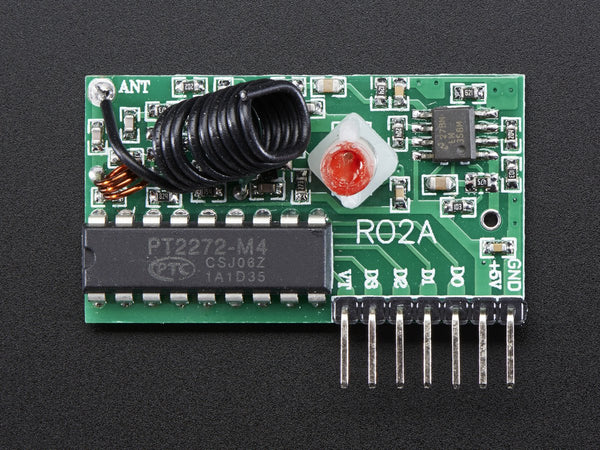 Simple RF M4 Receiver 315MHz - 4-Channel Momentary Output