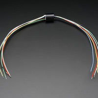 Slip Ring Miniature 12mm diameter 6 wires max 240V @ 2A - circuitrocks