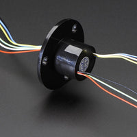 Slip Ring with Flange 22mm diameter 6 wires max 240V @ 2A - circuitrocks