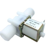 Solenoid Water Valve Plastic Normally Open - circuitrocks