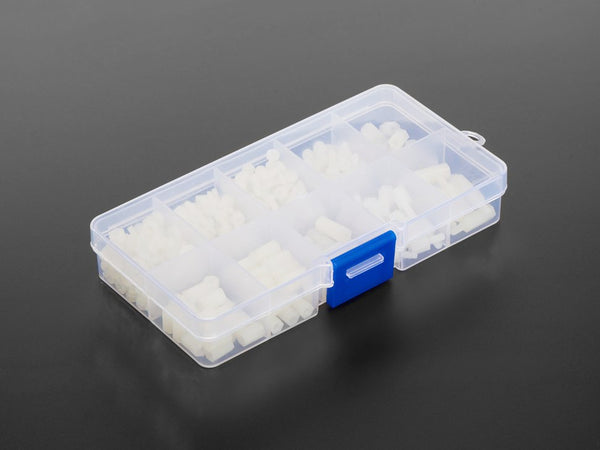 Standoff and Screw White Nylon Set M3 Thread - circuitrocks