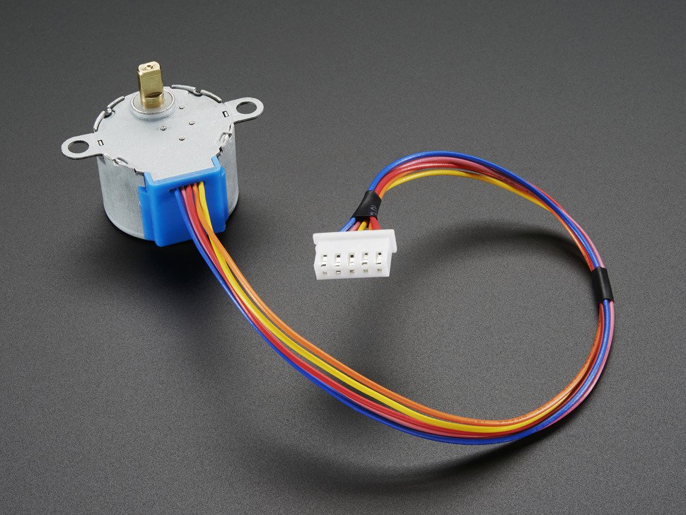 Stepper Motor 12VDC 32-Step 1/16 Gearing