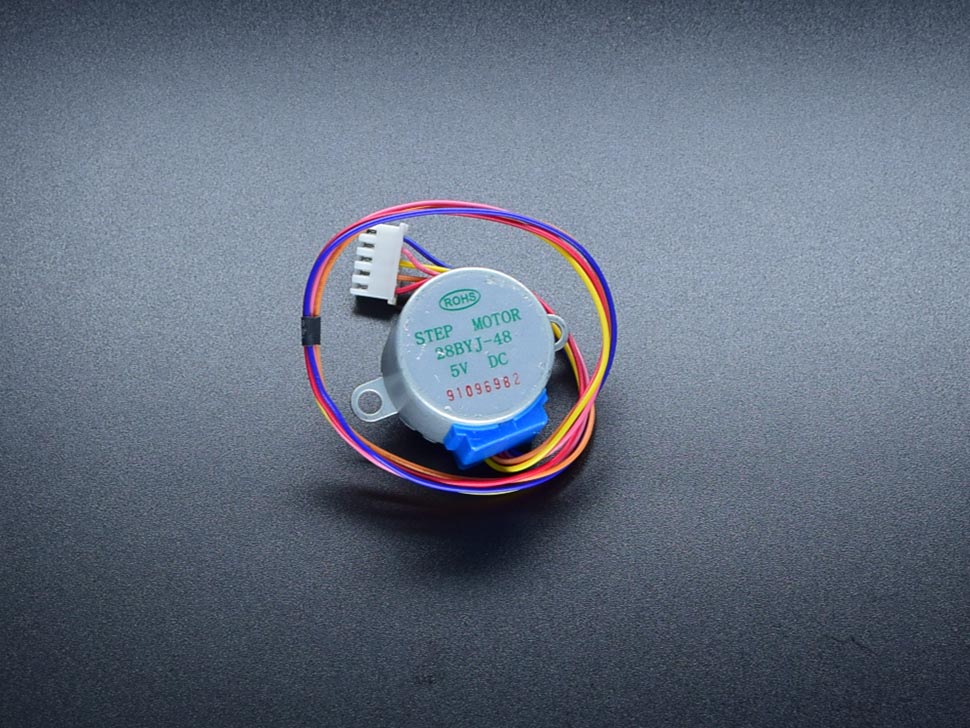 Stepper Motor 5VDC 32-Step 1/16 Gearing - circuitrocks