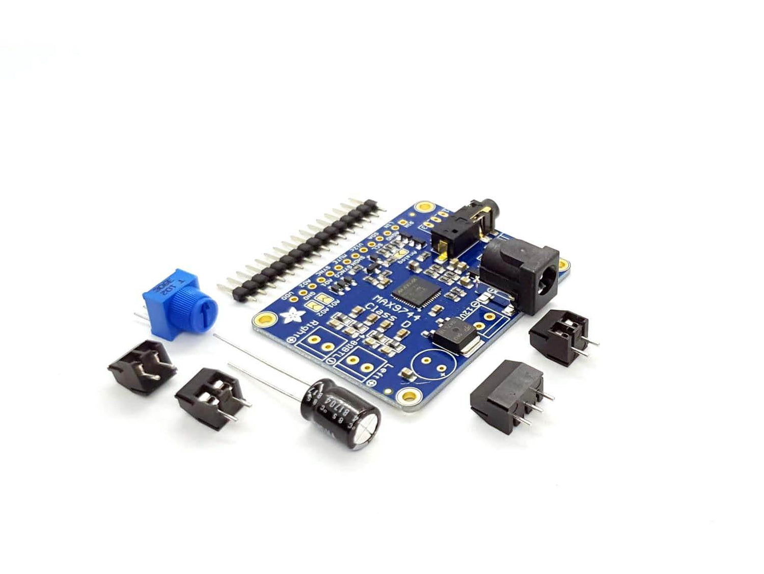 MAX9744 Stereo Class-D Audio Amplifier 20W - Adafruit 1752