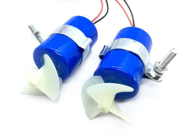 Submersible DC Motor 16800RPM CW CCW 3-Blade Propeller - circuitrocks
