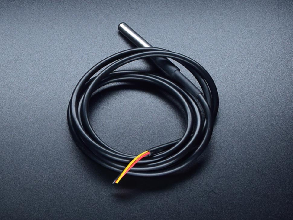 Temperature Waterproof One Wire Sensor DS18B20 3Meters - circuitrocks
