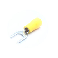 Terminal Lug Spade Connector Yellow 20PCS - circuitrocks