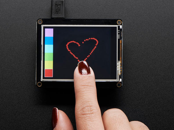 Adafruit TFT FeatherWing 2.4" 320x240 Touch - 3315