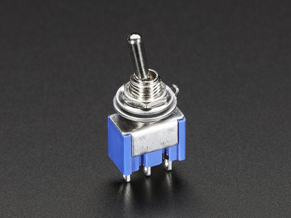 Toggle Switch Mini Panel Mount SPDT - circuitrocks