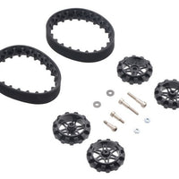 Track Set 22T Black Pololu - Pololu
