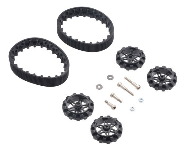 Track Set 22T Black Pololu - Pololu