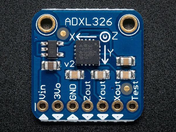 Triple-Axis Accelerometer ADXL326 5V ready +-16g analog out - circuitrocks