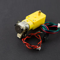 TT Motor with Encoder 6V 160RPM 120:1 - DFRobot FIT0450 image 1
