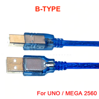 USB Cable Type B to Type A Male for Arduino Uno / Mega - circuitrocks