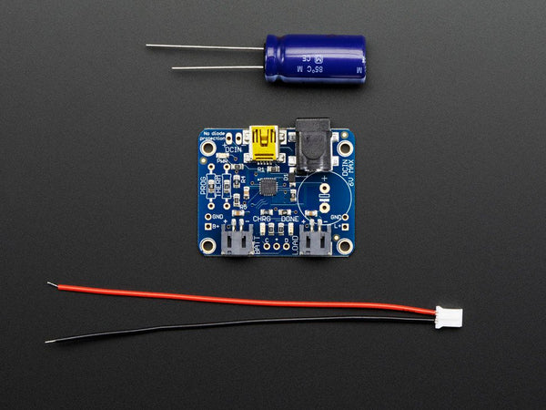 Adafruit USB/DC/Solar Lithium Ion/Polymer Charger v2 - 390