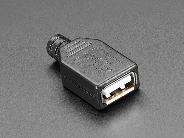 USB DIY Connector Shell Type-A Female Socket