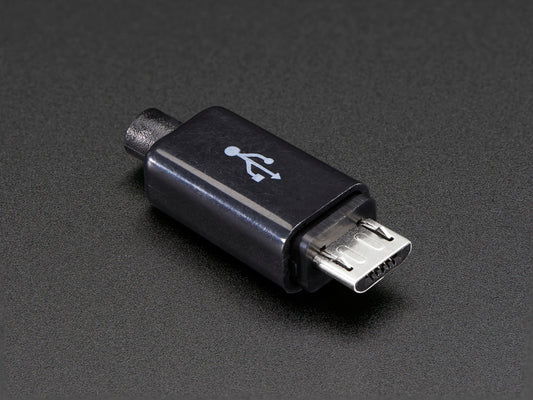 USB DIY Slim Connector Shell Micro B Plug