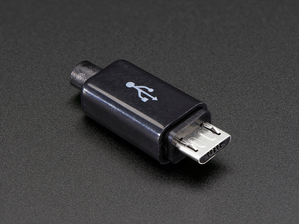 USB DIY Slim Connector Shell Micro B Plug