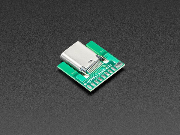 USB Type-C Socket SMT Inline Breakout Board