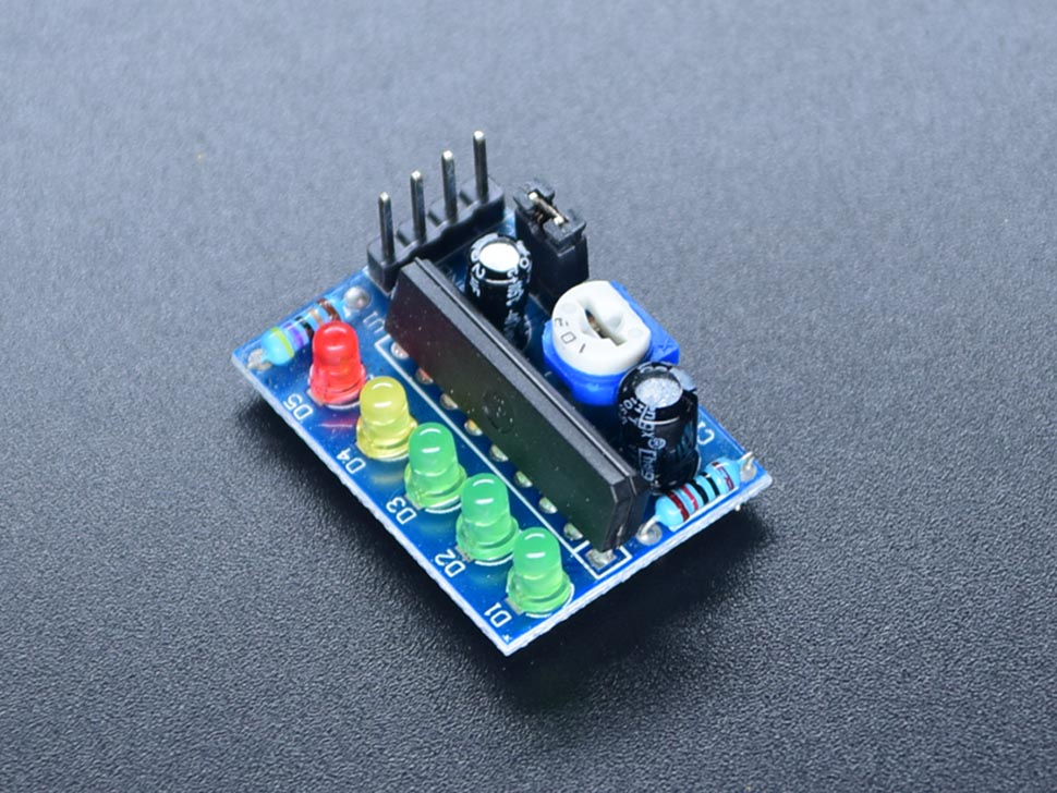 Voltage Level Indicator KA2284 - circuitrocks