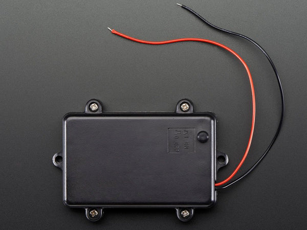 Waterproof 3xAA Battery Holder w/ On/Off Switch