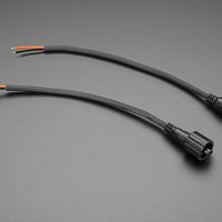 Waterproof DC Power Cable Set 5.5/2.1mm - Outdoor Use - circuitrocks