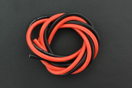 Wire High Temperature Resistant Silicone 10AWG 6mm2 1m