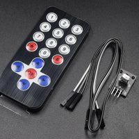 Wireless Remote Control with Infrared IR Receiver - circuitrocks