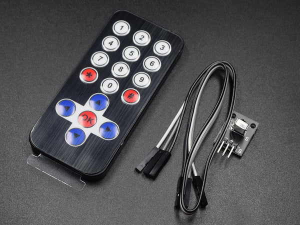 Wireless Remote Control with Infrared IR Receiver - circuitrocks