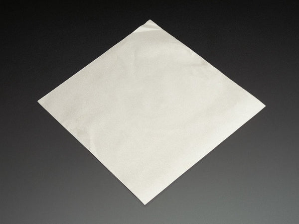 Woven Conductive Fabric - Silver 20cm square - circuitrocks