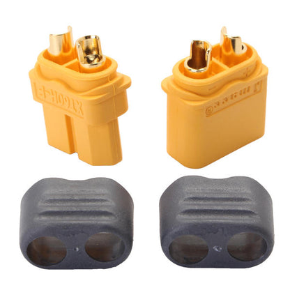 XT60 Connectors Male/Female Pair with Sheath Housing