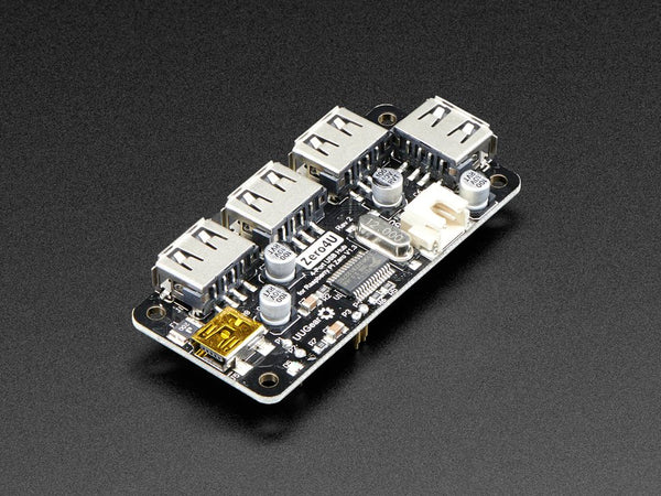UUGear Zero4U 4-Port USB Hub for Raspberry Pi Zero